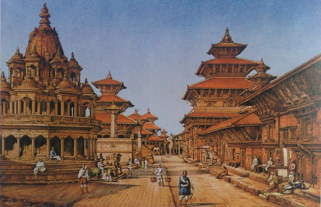 काठमाडौको ऐतिहासिक पृष्ठभूमि