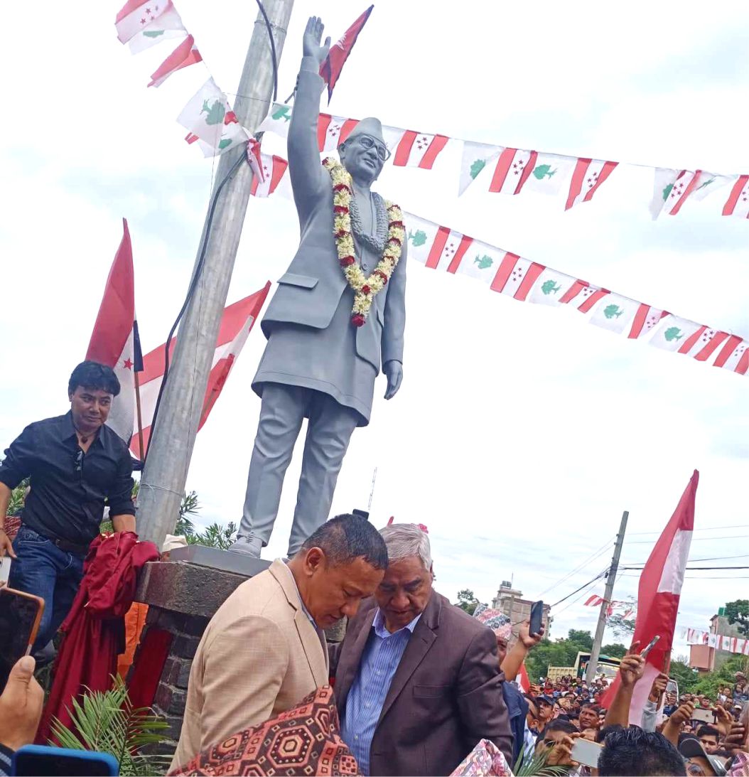 सधैंभरि संस्थापक र अग्रजहरुको नाम भजाएर खाने दिन सकियोः पूर्व प्रधानमन्त्री देउवा