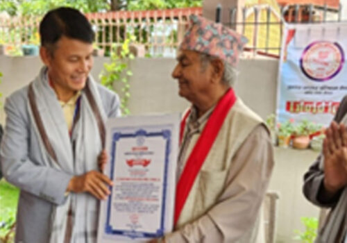 किशोर पहाडी र फूलमान बललाई जनमत राष्ट्रिय सम्मान