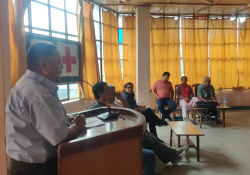 रेडक्रस काभ्रे जिल्ला शाखाद्वारा अक्षकोष स्थापनाको तयारी