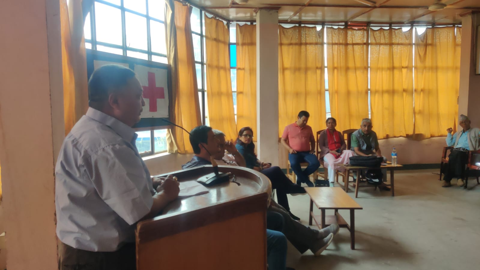 रेडक्रस काभ्रे जिल्ला शाखाद्वारा अक्षकोष स्थापनाको तयारी