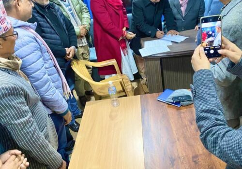 रञ्जिता श्रेष्ठको नेतृत्वमा रहेको नाउपा र नेकपाबीच पार्टी एकता