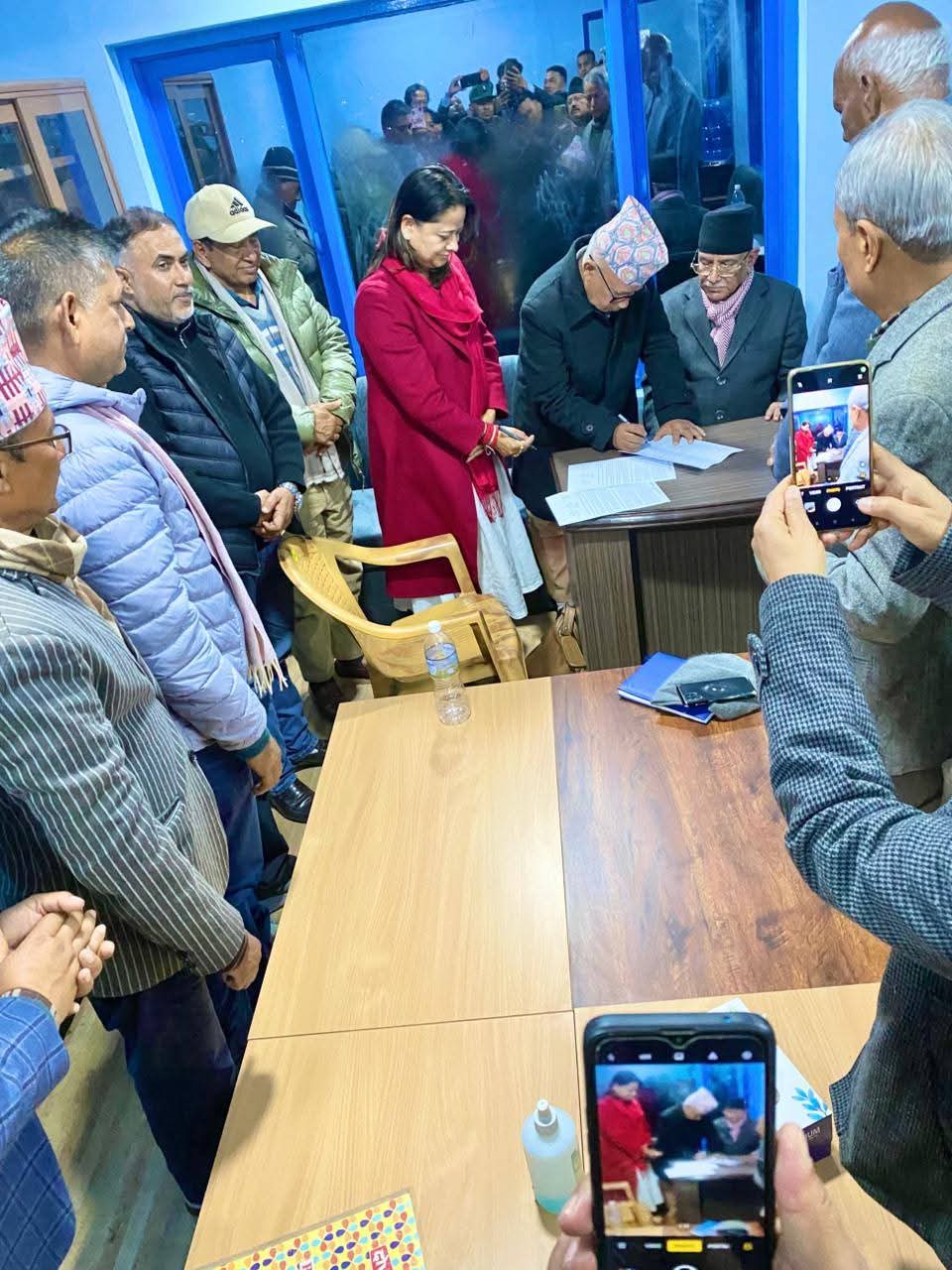 रञ्जिता श्रेष्ठको नेतृत्वमा रहेको नाउपा र नेकपाबीच पार्टी एकता