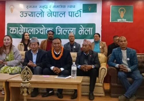 निर्वाचनपछि गठन हुने सरकारको नेतृत्व उज्यालो नेपाल पार्टीले गर्नुपर्छः घिसिङ