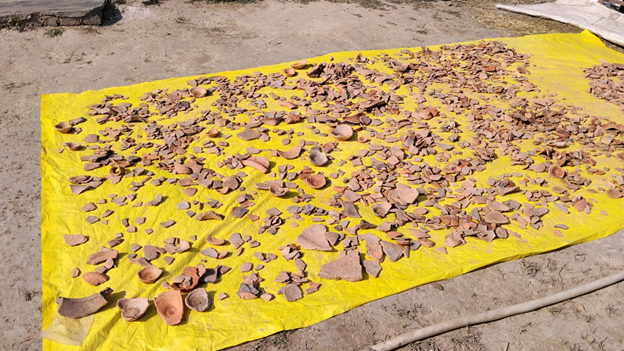 उत्खननले भेटाएको भग्नावेश खुल्ला राखिने तयारी