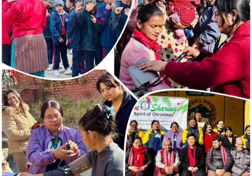 क्रिसमसको अवसरमा नर्सिङद्वारा समुदाय स्वास्थ्य कार्यक्रम सम्पन्न