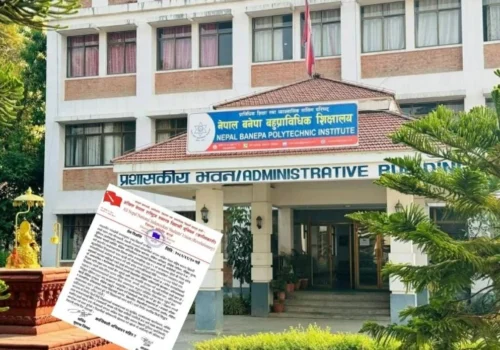 बनेपामा बहुप्राविधिक शिक्षालयको भवनबारे निर्णय फिर्ता लिन अनेरास्ववियु (क्रान्तिकारी)को माग