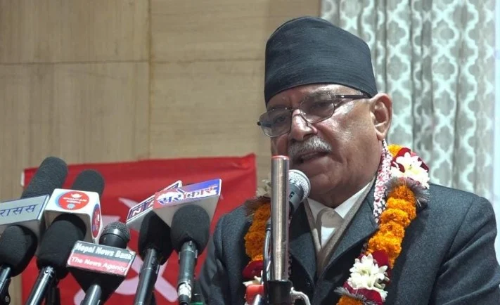 नेपाली कम्युनिस्ट पाटिलाई पहिलो शत्ती हुन् बाट कसैले रोक्न सक्दैनन् : संयोजक प्रचण्ड