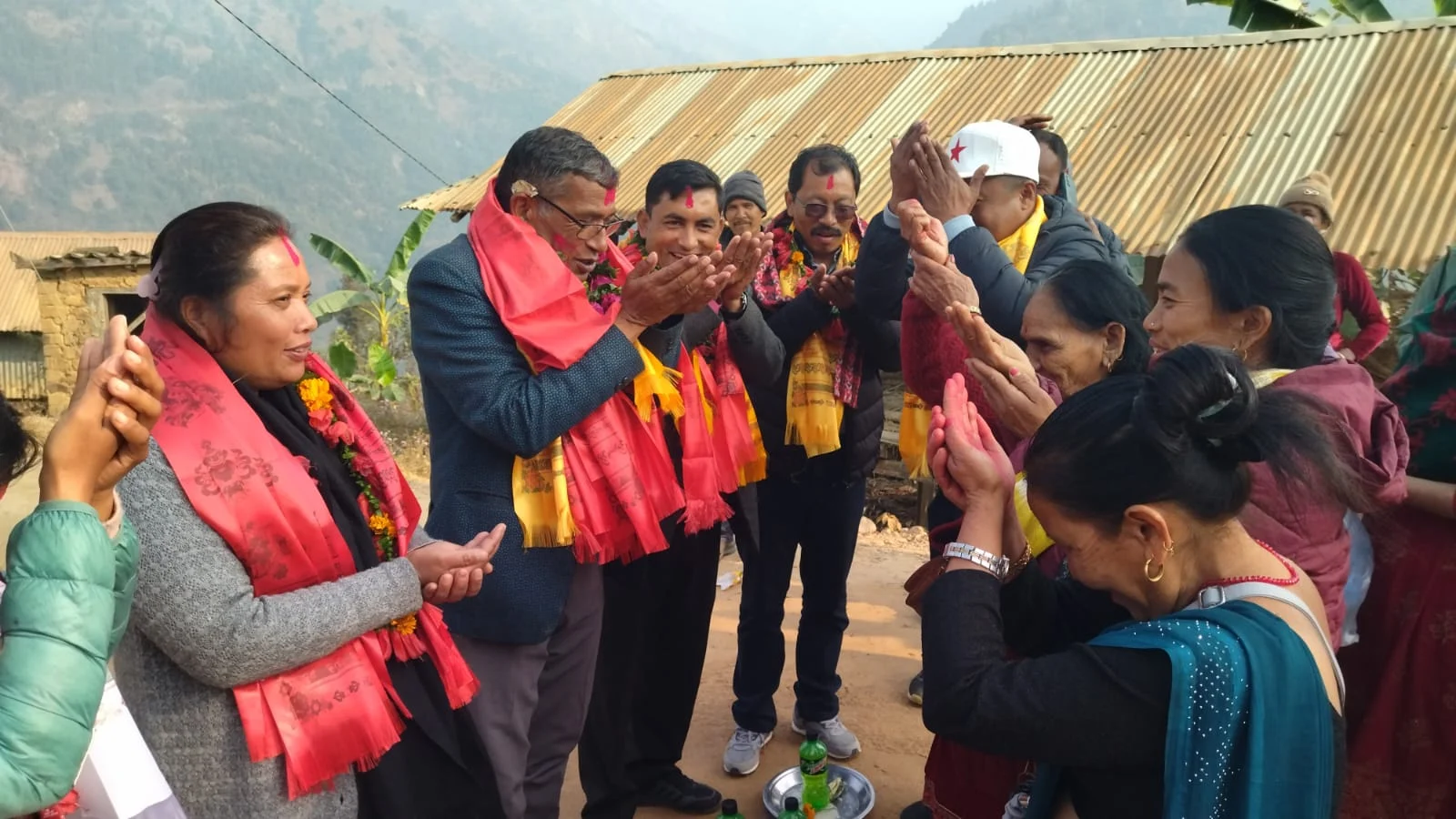 महाभारतका विभिन्न वडामा नेकपाका चुनावी सभा सम्पन्न