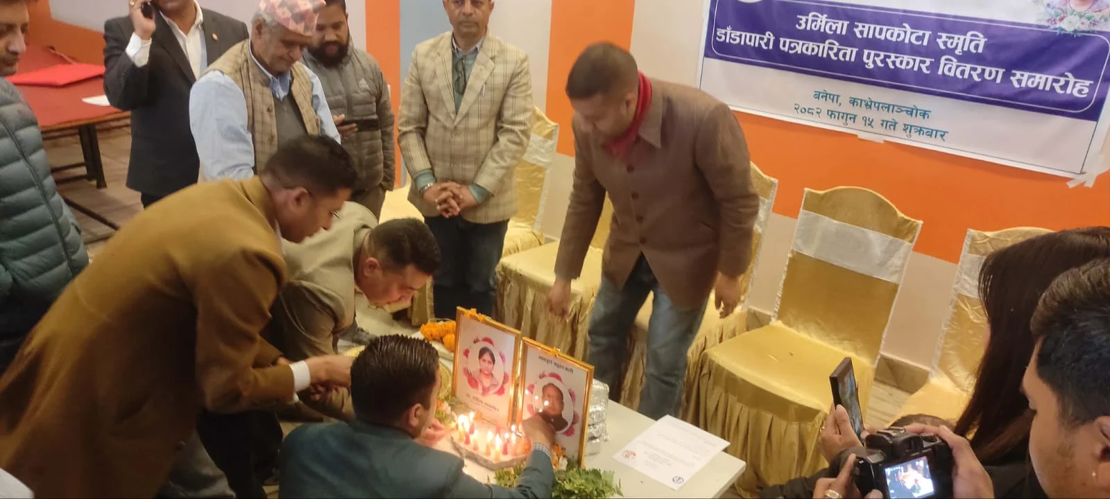 डाँडापारी पत्रकारिता पुरस्कारबाट कान्तिपुरकर्मी धिताल नगद सहित पुरस्कृत