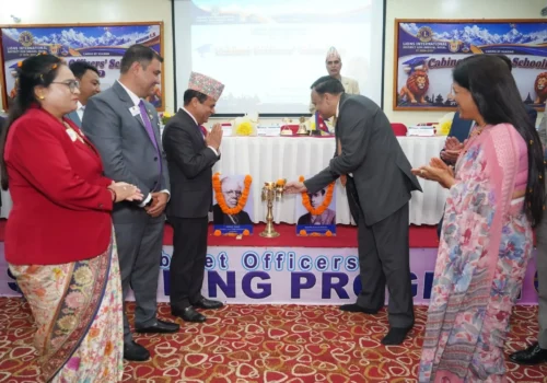 लायन्स डिष्ट्रिक्ट ३२५ आई नेपालको LY२६/२७‘क्याबिनेट अफिसर्स स्कुलिङ’ गोदावरीमा सम्पन्न