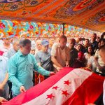 राजेन्द्र खरेललाई कांग्रेसको अन्तिम श्रद्धाञ्जली, पार्टीको झन्डा ओढाइयो