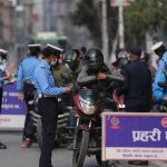 काठमाडौं उपत्यकामा २४ घण्टामा २,१०२ चालक कारबाहीमा, २१ लाखभन्दा बढी राजस्व संकलन