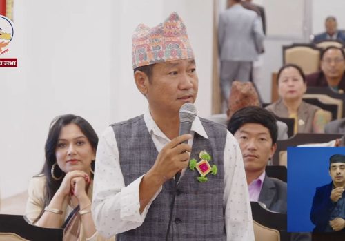 हर्क साम्पाङको प्रश्न: ‘रक्षा मन्त्रालयको बजेट पुस्तिका किन दिइएन, मन्त्री सदनमा आउनुपर्छ’