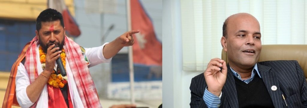 महाधिवेशनमा अनुपस्थित अमरेशले रवि लामिछानेलाई दिए बधाई