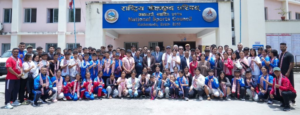 दक्षिण एसियाली कराते प्रतियोगितामा नेपालको ८० सदस्यीय टोली बंगलादेश प्रस्थान