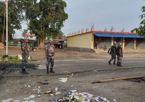 देवानगञ्जको अवस्था सामान्यतर्फ, निषेधाज्ञापछि सुरक्षा व्यवस्था कडा