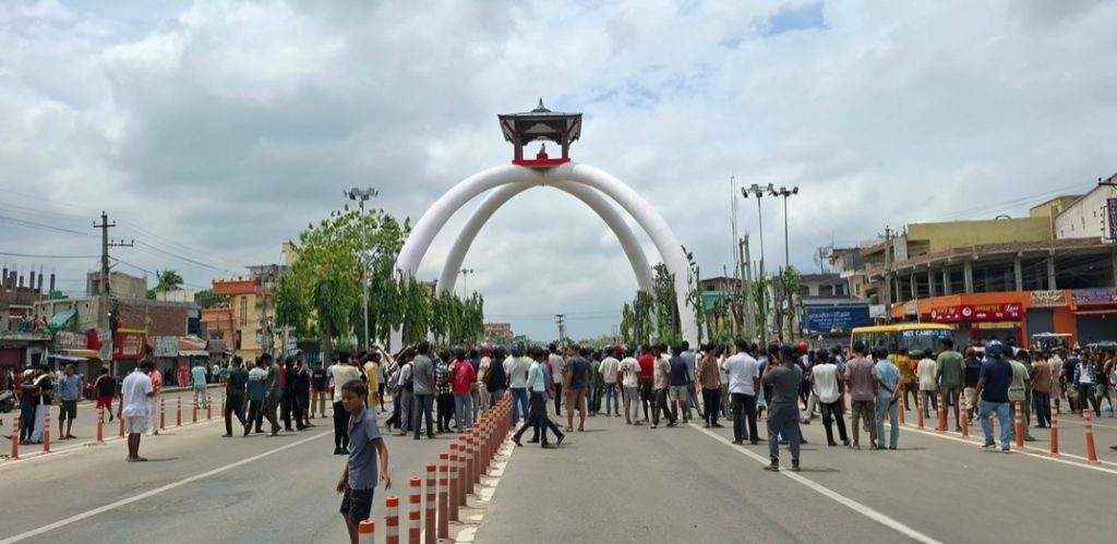 जनकपुरमा अनिश्चितकालीन कर्फ्यु