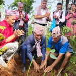 बर–पिपल रोप्दै नेत्रज्योति कृषि सहकारीको १४औँ स्थापना दिवस सम्पन्न
