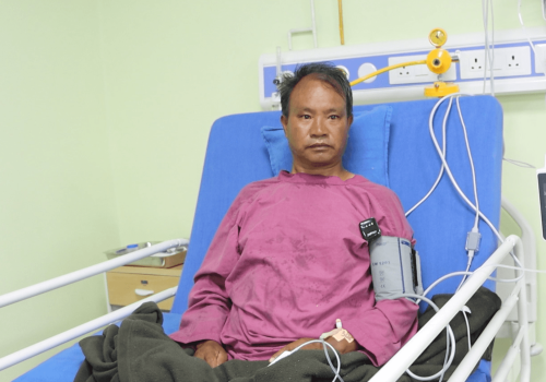 समयमै एन्जियोग्राफीले बच्यो ५५ वर्षीय हर्ट अट्याक बिरामीको ज्यान