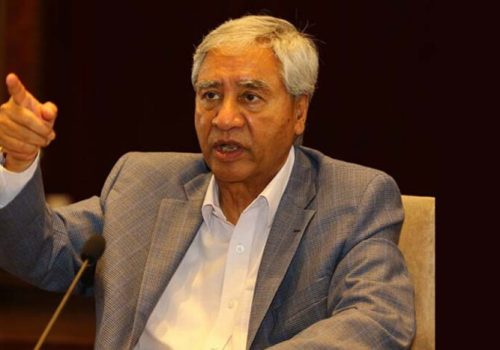 कांग्रेसभित्रको विवाद अन्त्य गरी एकताबद्ध भएर अघि बढ्न देउवाको अपिल