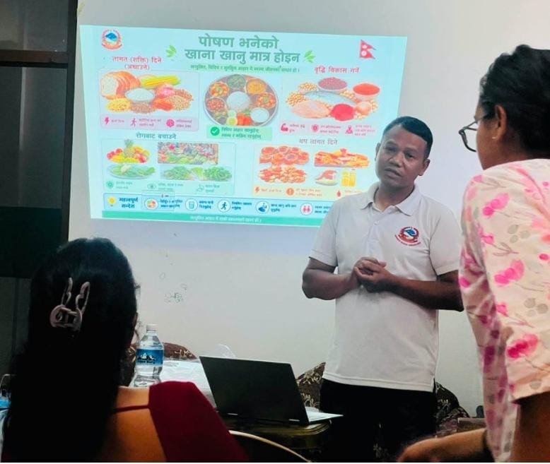 विषादी न्यूनीकरण तथा पोषण प्रवर्द्धनमा स्वास्थ कार्यालयको चासो