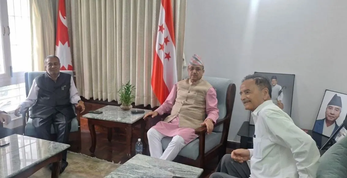नेपाली कांग्रेसमा आन्तरिक विवादबारे छलफल गर्न देउवा समूहको बैठक
