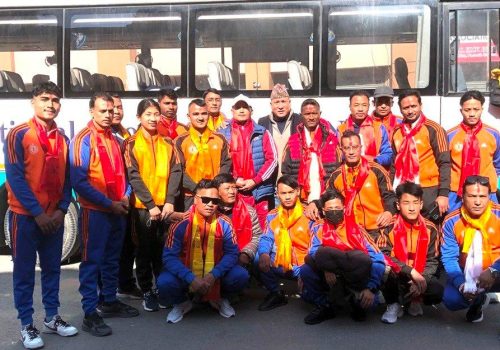दक्षिण एसियाली कराते प्रतियोगिताका लागि नेपाली टोली बंगलादेश प्रस्थान