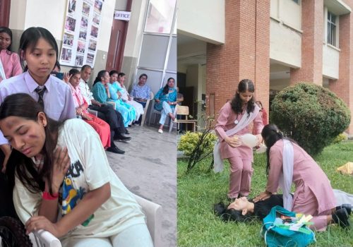 नेपाल मेडिकल कलेजमा बीएससी नर्सिङ विद्यार्थीलाई ‘सिमुलेसन अन ट्रायेज म्यानेजमेन्ट’ प्रशिक्षण