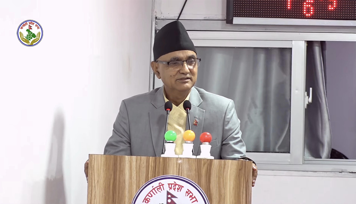 कर्णालीका मुख्यमन्त्री यामलाल कँडेलले दिए राजीनामा