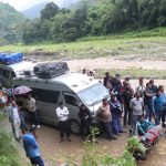 वर्षायाममा जोखिमपूर्ण बन्यो विपी राजमार्ग, सावधानीपूर्वक यात्रा गर्न ट्राफिक प्रहरीको आग्रह