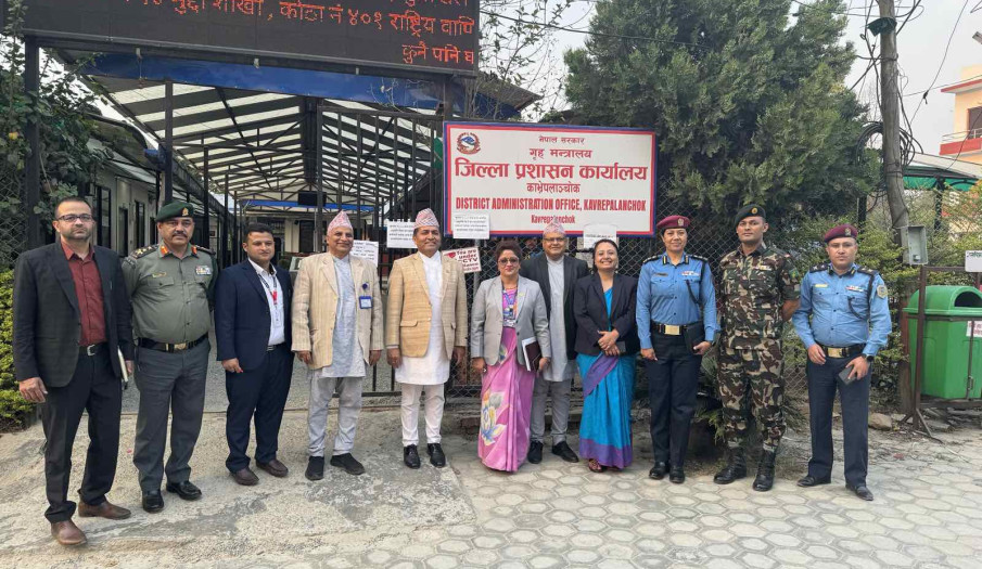 बाढीपीडितका नाममा व्यक्तिगत खातामा रकम जम्मा नगर्न काभ्रे प्रशासनको आग्रह