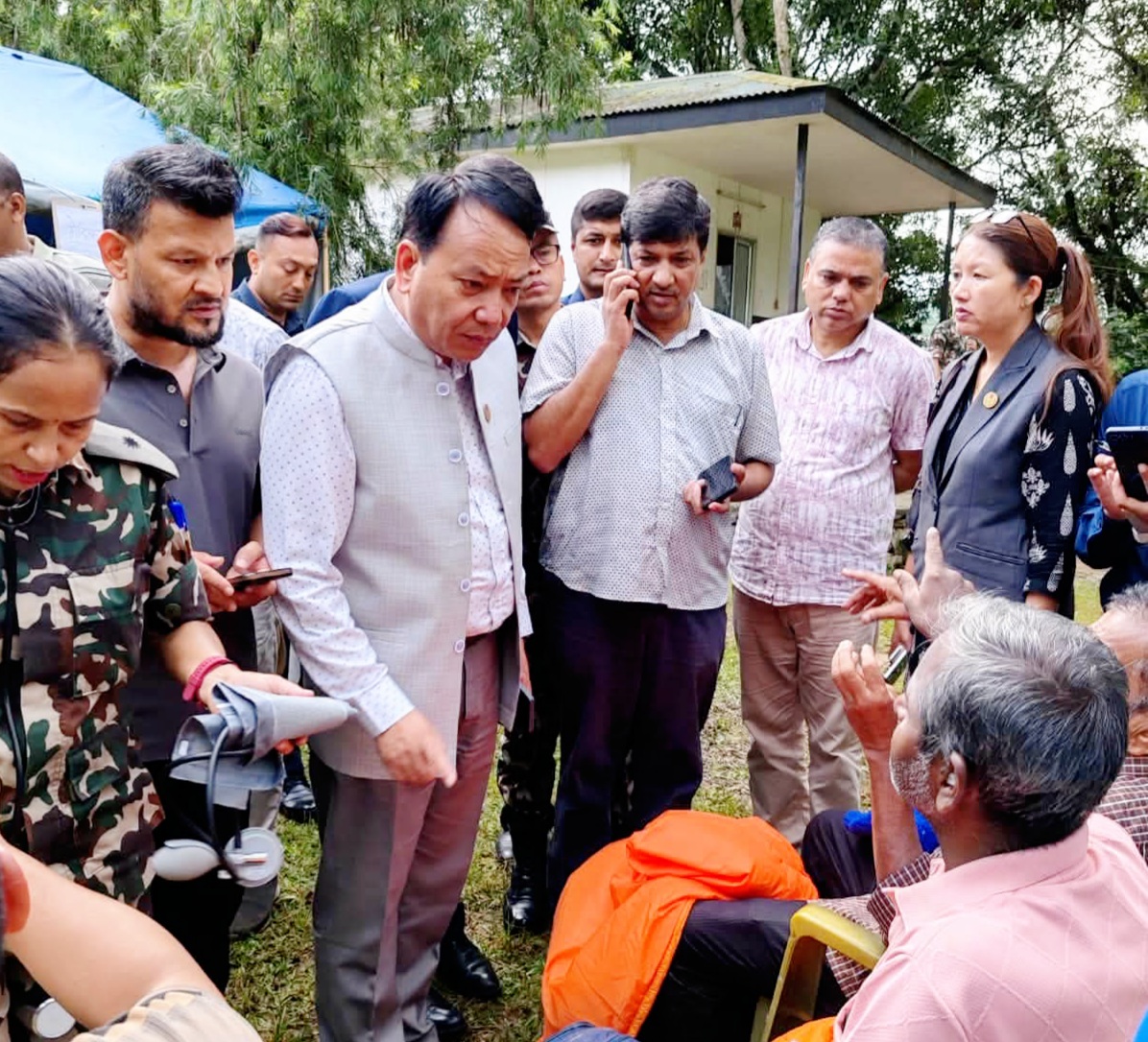 मुख्यमन्त्री थापा : बाढीपीडितको उद्धार र पुनःस्थापनामा प्रदेश सरकार प्रतिबद्ध