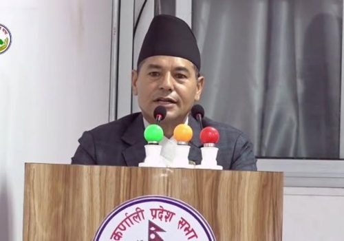 कर्णालीका मुख्यमन्त्री शाहीले पाए विश्वासको मत