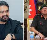 प्रधानमन्त्री बालेन शाह र भारतीय स्थल सेनाध्यक्ष धिरज सेठबीच भेटवार्ता