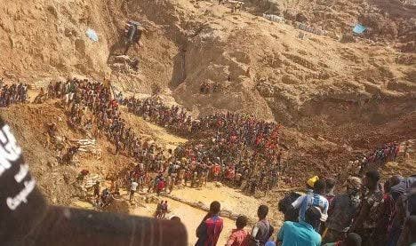 सेन्ट्रल अफ्रिकन रिपब्लिकको सुनखानीमा पहिरो, १०७ जनाको मृत्यु