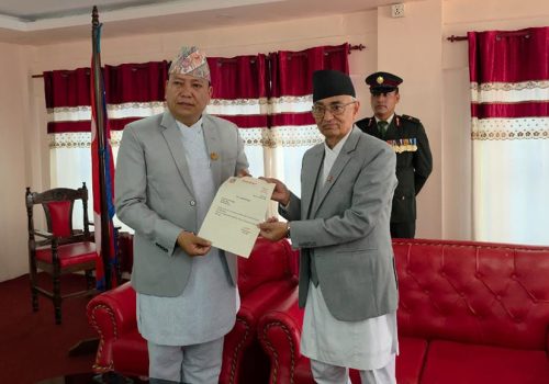 बागमतीको मुख्यमन्त्रीमा किरण थापा नियुक्त