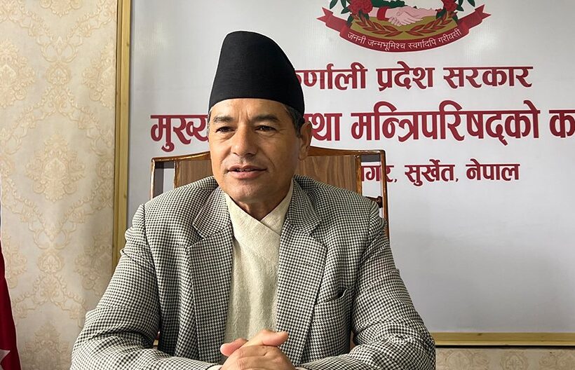 जाजरकोट पहिरोमा भएको क्षतिप्रति मुख्यमन्त्री शाहीद्वारा दुःख व्यक्त