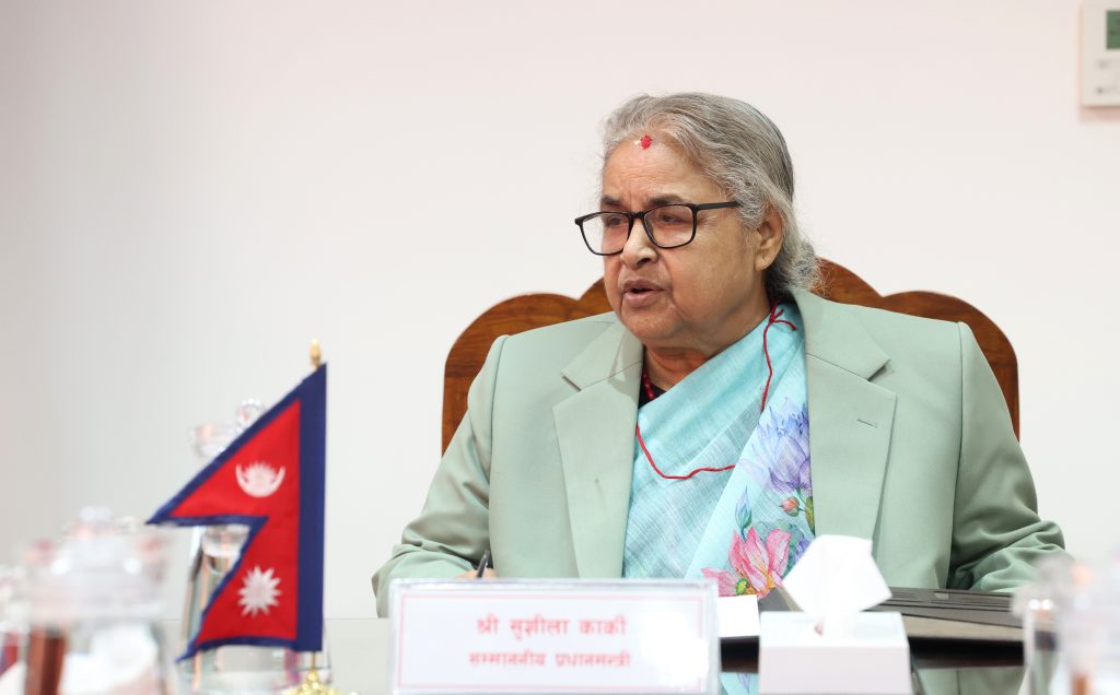 बाढीबाट भएको जनधनको क्षतिप्रति पूर्वप्रधानमन्त्री कार्कीको दुःख व्यक्त