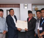 बूढानीलकण्ठमा फुटबल रंगशाला निर्माणका लागि राखेप र नगरपालिकाबीच सम्झौता