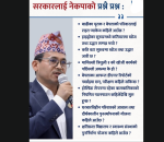 सरकार प्रश्न नै प्रश्नको घेरामा