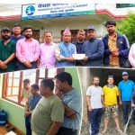 बाढीबाट प्रभावित संचारकर्मीका परिवारलाई प्रति परिवार एक लाख नगद सहयोग प्रदान