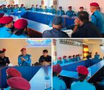 जिल्ला प्रहरी कार्यालय काभ्रेमा महिला प्रहरी कर्मचारीसँग अन्तरक्रिया