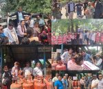 तामाङ परिवारको तर्फबाट बाढिपिडितलाई राहत