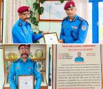 प्रहरी नायब निरीक्षक रामकुमार बुढाथोकी भदौ महिनाको उत्कृष्ट प्रहरी घोषित