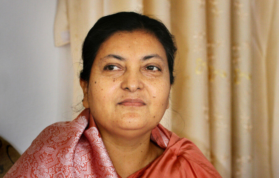 एमालेमा विद्या भण्डारीलाई सम्मानित वरिष्ठ नेता बनाउन प्रस्ताव