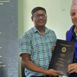 उदयपुर सिमेन्टको पुनरुत्थान र दिगोपनाबारे पूर्वमहाप्रबन्धक न्यौपानेको विद्यावारिधि