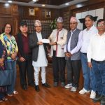 रसुवा बाढीपीडितका लागि डिप्लोमा इन्जिनियर्स एशोसिएसनद्वारा २ लाख ५ हजार सहयोग