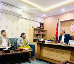 कोप–३१ मा नेपालको सहभागिता प्रभावकारी बनाउने विषयमा मन्त्री चौधरी र सभामुख अर्यालबीच छलफल