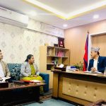 कोप–३१ मा नेपालको सहभागिता प्रभावकारी बनाउने विषयमा मन्त्री चौधरी र सभामुख अर्यालबीच छलफल